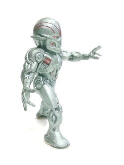 ตุ๊กตายางตัน อัลตรอน จาก อเวนเจอร์ เอจ ออฟ อัลตรอน ขนาดตามรูป ***มีรอยกาวใต้เท้า สภาพดี