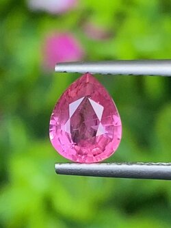 พลอย ทับทิม (Ruby Sapphire) 1.16 กะรัต (Cts.) พร้อมใบเซอร์ พลอยแท้ อัญมณีมงคลประจําวันเกิด เครื่องประดับพลอย