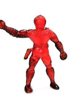 ตุ๊กตุ่นยางแอ๊นท์ โกกุลไฟร์ สีแดง ขนาด2-3นิ้ว เก่าเก็บตามสภาพ ** มีรอยอาวุธถูกตัด