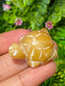 หยกแกะสลัก เต่า หยก พม่า แท้ (Burmese jadeite)