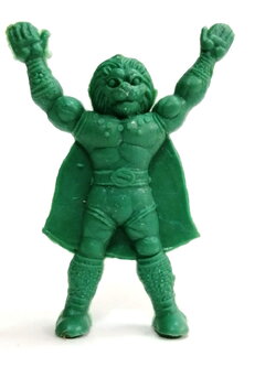 ตุ๊กตุ่นแอ๊นท์ หน้ากากสิงห์ ขนาด2.5 นิ้ว ตามรูป ตัวแข็ง สีเขียวขุ่น