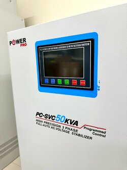 เครื่องปรับแรงดันไฟฟ้าอัตโนมัติ : SVC50K 3P