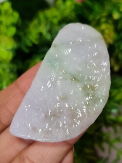 ก้อน หยกพม่า ดิบ Burmese Jadeite Rough 186.79 กะรัต (Cts.) หยกแท้ อัญมณีมงคลประจําวันเกิด เครื่องประดับหยก