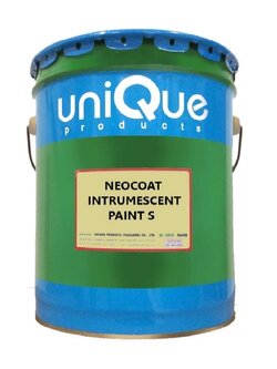 สีกันไฟ สีทนไฟ Neocoat Intrumescent Paints ยูนิค สีขาว