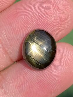 พลอย แบล็ค สตาร์ แซฟไฟร์ Black Star Sapphire 11.65 กะรัต (Cts.) ดิบ Unheated พลอยแท้ อัญมณีมงคลประจําวันเกิด เครื่องประดับพลอย