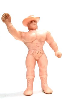 ตุ๊กตายาง 3นิ้ว terry man จาก คินนิคุแมน ขนาดตามรูป สภาพดี มีรอยบ้าง