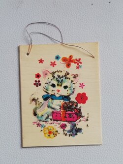 สคส เก่า ขนาด 5x6.5ซม. **กากเพชรเหลือติดเล็กน้อย