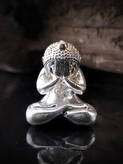 พระปิดตาพญาบังบด อุดว่านเครือร้อยปลา (หลวงปู่มี ฐิตสาโล วัดโพนทอง อายุ112ปี)