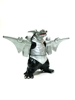 ซอฟสัตว์ประหลาด เมก้า สเตลแกน จาก ภาพยนตร์ฮีโร่ ซึบุรายะ กริดแมน ขนาด 4 นิ้ว สภาพดี หายาก Soft monster Mega STENGAN, Gridman