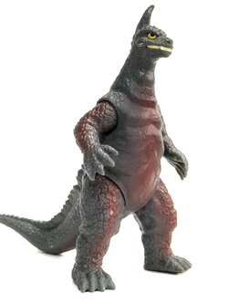 มีหลายภาพ,ซอฟ 4นิ้ว สัตว์ประหลาด เอิร์ธตรอน จากอุลตร้าแมนแจ๊ค มือสองสภาพดี มีรอยบ้าง