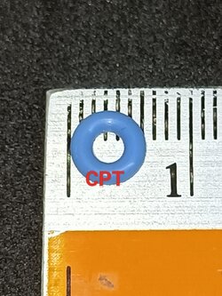 Coleman โอริง ( ประมาณ 6 มิล - เล็กสุด )