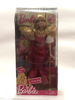 มือ1 ตุ๊กตาบาร์บี้ รุ่น I can be ... Movie Star บาร์บี้อาชีพ บาร์บี้ดารา