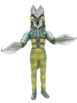 ซอฟ5นิ้ว มนุษย์ดาวบัลตั้น มนุษย์ดาวบัลตั้น เป็นศัตรูของอุลตร้าแมนคนแรก ตัวนี้อยู่ในภาพยนตร์อุลตร้าแมนคนแรก ของแท้ Bandai ปี2001 งานเก่าเก็บสภาพดี