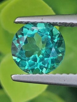 พลอย กรีน โทแพซ Green Topaz 1.51 กะรัต พลอยแท้ อัญมณีมงคลประจําวันเกิด เครื่องประดับพลอย