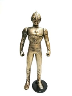 HD อุลตร้าแมน 80 ตัวพิเศษ ดรายบรัชสีทอง ขนาด 5 นิ้ว พลาสติกตัน ขยับแขนได้ งาน bandai สวย หายาก, HD Ultraman Eighty with gold dried brushed