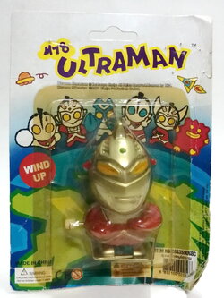 ของสะสม ตุ๊กตาไขลานอุลตร้าเซเว่น Wind Up Doll, Ultra Seven, Thai Copy Right TIGA and CHIYO งานคนไทยลิขสิทธิ์บ.ไทก้า และไชโยฯ ปี2001 สิบแปดปีมาแล้ว ปัจจุบันหายากมาก และอยู่ในแพคแบบนี้ แทบไม่ค่อยได้พบ*** งานสะสมเก่าเก็บ แพคมีรอยยับและงอบ้างตามภาพ พลาสติกซีล