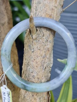 JB6711104 หยก พม่า แท้ Jade กำไลหยก (Jadeite bracelet) พม่า (Myanmar) 50.5 มม.