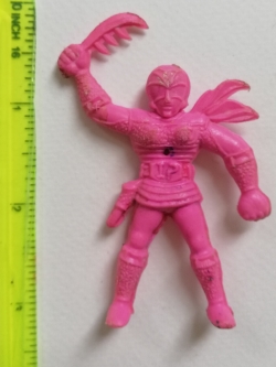 ตุ๊กตุ่นพลาสติกสีชมพู แอ๊นท์ 2.5 นิ้ว เด็นจิพิงค์ ,Denji Pink (Denji Man)