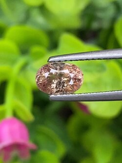 พลอย คัลเลอร์เชนจ์ แซฟไฟร์ Color Change Sapphire 1.19 กะรัต (Cts.) ดิบ พร้อมใบเซอร์ พลอยแท้ อัญมณีมงคลประจําวันเกิด เครื่องประดับพลอย