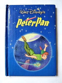 มีหลายภาพ,หนังสือเล่มเล็ก**มีตำหนิทั้งเล่มตามภาพ นิทานดิสนีย์ภาษาอังกฤษ เรื่อง ปีเตอร์แพน Peter Pan ภาพสวย