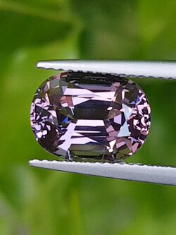 พลอย สปิเนล พม่า Spinel Myanmar 4.39 กะรัต (Cts.) ดิบ Unheated พลอยแท้ อัญมณีมงคลประจําวันเกิด เครื่องประดับพลอย