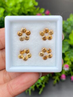 พลอย เพทาย Natural Zircon 20 เม็ด (Pcs.) 5.39 กะรัต (Cts.) พลอยแท้อัญมณีมงคล ประจําวันเกิด เครื่องประดับพลอย
