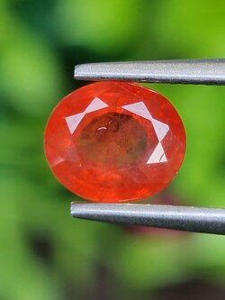 พลอย บุษราคัม Yellow Sapphire 1.45 กะรัต (Cts.) พลอยแท้ อัญมณีมงคลประจําวันเกิด เครื่องประดับพลอย