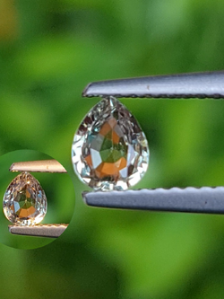 พลอย อเล็กซานไดร์ (Natural Alexandrite Chrysoberyl) 0.47 กะรัต (Cts.) ดิบ (Unheated) พร้อมใบเซอร์ พลอยแท้ อัญมณีมงคลประจําวันเกิด เครื่องประดับพลอย