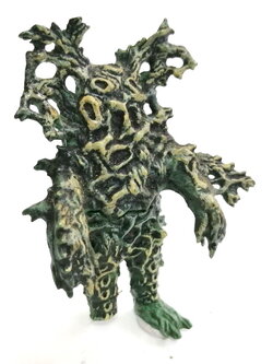 กาชาปอง HG SERIES ***ตำหนิเท้าหายหนึ่งข้าง ชุดสัตว์ประหลาดจากเรื่องอุลตร้าเซเว่น Ultra Seven ตัวนี้คือ YR-X สัตว์ต่างดาว Alien ที่ถูกนำมาทดลองในรูปมนุษย์พืชขนาดสูงราว 10 ซม.