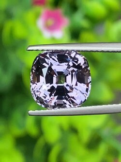 พลอย สปิเนล พม่า Spinel Myanmar 5.33 กะรัต (Cts.) ดิบ Unheated พลอยแท้ อัญมณีมงคลประจําวันเกิด เครื่องประดับพลอย