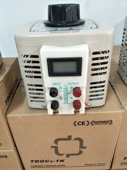 วาริแอค หม้อแปลงปรับแรงดันไฟฟ้าชนิดแกนหมุน 1000va