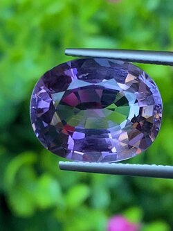 พลอย อเมทิส Amethyst 10.14 กะรัต (Cts.) พลอยแท้ อัญมณีมงคลประจําวันเกิด เครื่องประดับพลอย