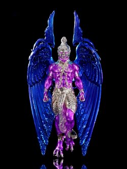 พญาครุฑปรเมศวร รายการพิเศษศูนย์จอง เนื้อบรอนซ์ชุบเงินลงยา