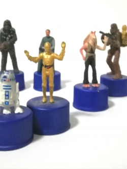 เซ็ทฝาเป๊บซี่ สตาร์วอร์ คละแบบ#1 Pepsi Cap, Star Wars, mixed characters#1