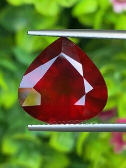 พลอย เฮลโซไนท์ การ์เน็ท Hessonite Garnet 10.25 กะรัต (Cts.) ดิบ Unheated พลอยแท้อัญมณีมงคล ประจําวันเกิด เครื่องประดับพลอย