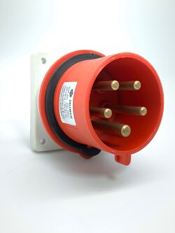 ปลั๊กตัวผู้ฝัง (3P+N+E) 32A 400V IP44