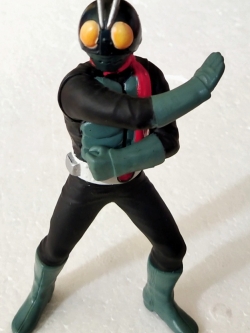 ของเล่น ของสะสม ซอฟ 5 นิ้ว ไรเดอร์ 1 ตาชมพู งานเก่า หายาก