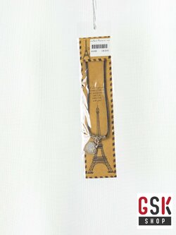 สร้อยคอเชือก+จี้โลหะ