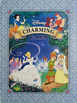 หนังสือนิทานดิสนีย์เก่า **มีตำหนิหลายจุดในบทแรกๆ ปกหลังหลุดจากสัน หนังสือเล่มใหญ่ ปกแข็ง ประกอบด้วย: สโนว์ไวท์กับคนแคระทั้งเจ็ด, โรบินฮู้ด, ซินเดอเรลล่า, ทาร์ซาน, ศักดิ์ศรีของซิมบ้า, มู่หลาน, เฮอร์คิวลิส, บั๊กไลฟ์