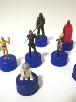 เซ็ทฝาเป๊บซี่ สตาร์วอร์ คละแบบ#6 Pepsi Cap, Star Wars, mixed characters#6