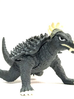 มีหลายภาพ,กาชาปอง 3 นิ้ว ขนาดตามรูป สัตว์ประหลาด แองกิลัส จาก ก๊อตซิลล่า ค่อนข้างหายาก มือสองสภาพดี