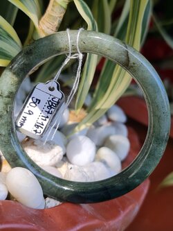 JB6711167 หยก พม่า แท้ Jade กำไลหยก (Jadeite bracelet) พม่า (Myanmar) 50.9 มม.
