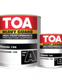 ทีโอเอ อีโพการ์ด 100 สีอีพ็อกซี่ทาในถังเก็บสารเคมี