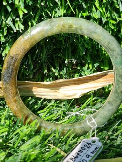 JB6711027 หยก พม่า แท้ Jade กำไลหยก (Jadeite bracelet) พม่า (Myanmar) 50.9 มม.