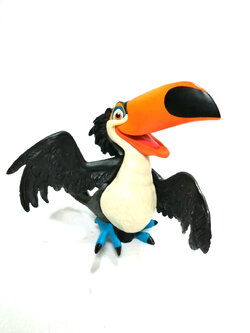 ฟิกเกอร์ RAFAEL ตัวละครจาก ภาพยนตร์ 3D.ของดิสนีย์ เรื่อง Rio ขนาด 3 นิ้ว ไม่มีฐาน แต่ตั้งได้ ,Figure Rafael, the animation bird from DIsney 's Rio