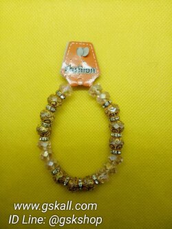 กำไลลูกปัด น่ารัก ลูกคุณหนูบ้านรวย