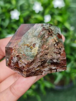 ก้อน ผลึก ควอตซ์ Quartz 103.0 กรัม (Grams.) พลอยแท้ อัญมณีมงคลประจําวันเกิด เครื่องประดับพลอย