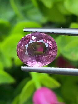 พลอย ทับทิม Ruby Sapphire 2.11 กะรัต (Cts) พร้อมใบเซอร์ พลอยแท้ อัญมณีมงคลประจําวันเกิด เครื่องประดับพลอย