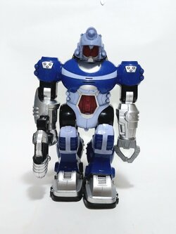 มีหลายภาพ,หุ่นยนต์ของเล่นเก่า ยุค80-90**ระบบไฟไม่ติด ขนาดใหญ่ ประมาณ 10นิ้ว ตามภาพ