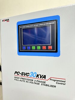 เครื่องปรับแรงดันไฟฟ้าอัตโนมัติ : SVC30K 3P